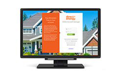 Create online account for Direct Energy