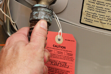 What Does a "Red Tag" on a Gas Appliance Mean?